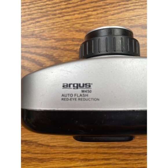 Argus M450 Auto Flash 35mm Film Camera w/ box and user manual - works VTG - Picture 3 of 11